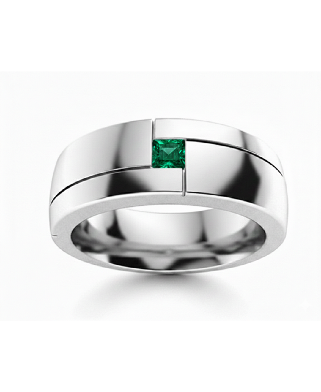 Núcleo esmeralda anillo