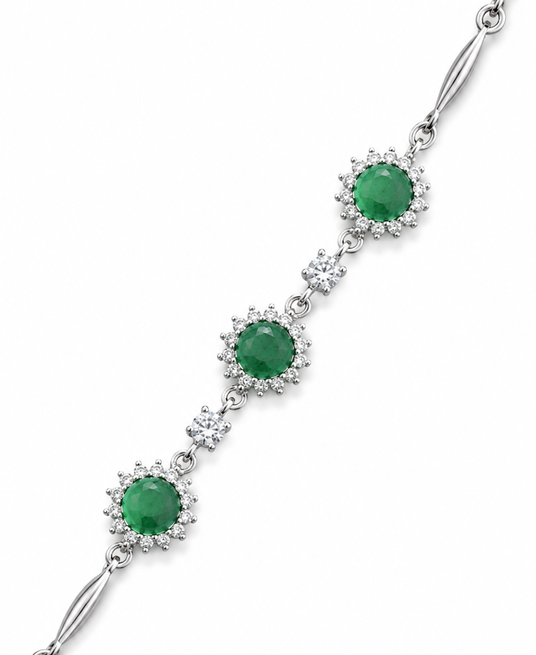 Pulsera sol esmeralda