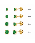 Topitos en oro 18k