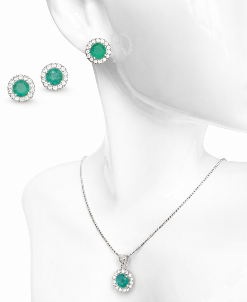 Set Elipse esmeralda