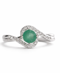 Jardín esmeralda anillo
