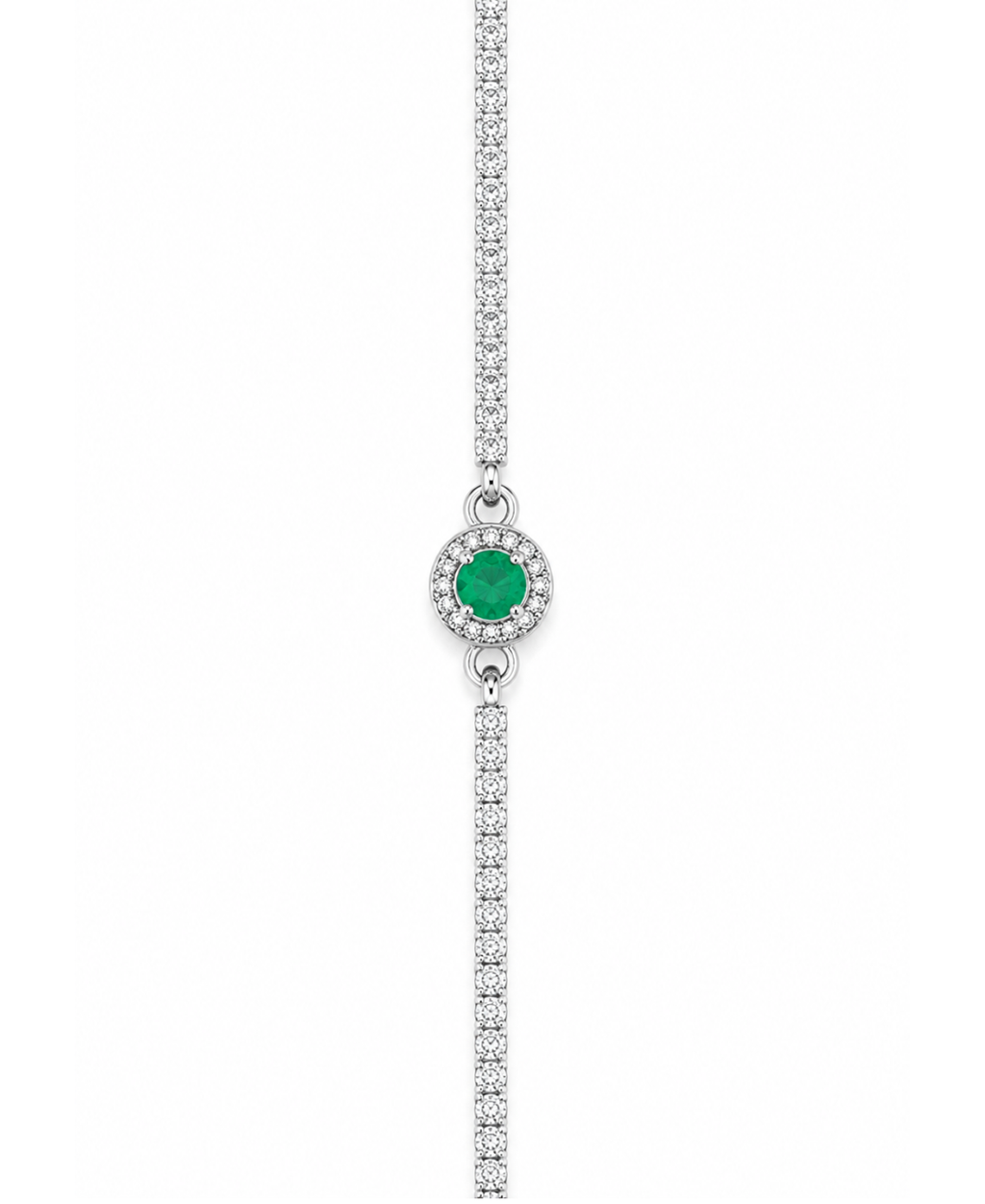 Pulsera Esmeralda Serena