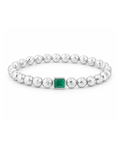 Pulsera esmeralda central