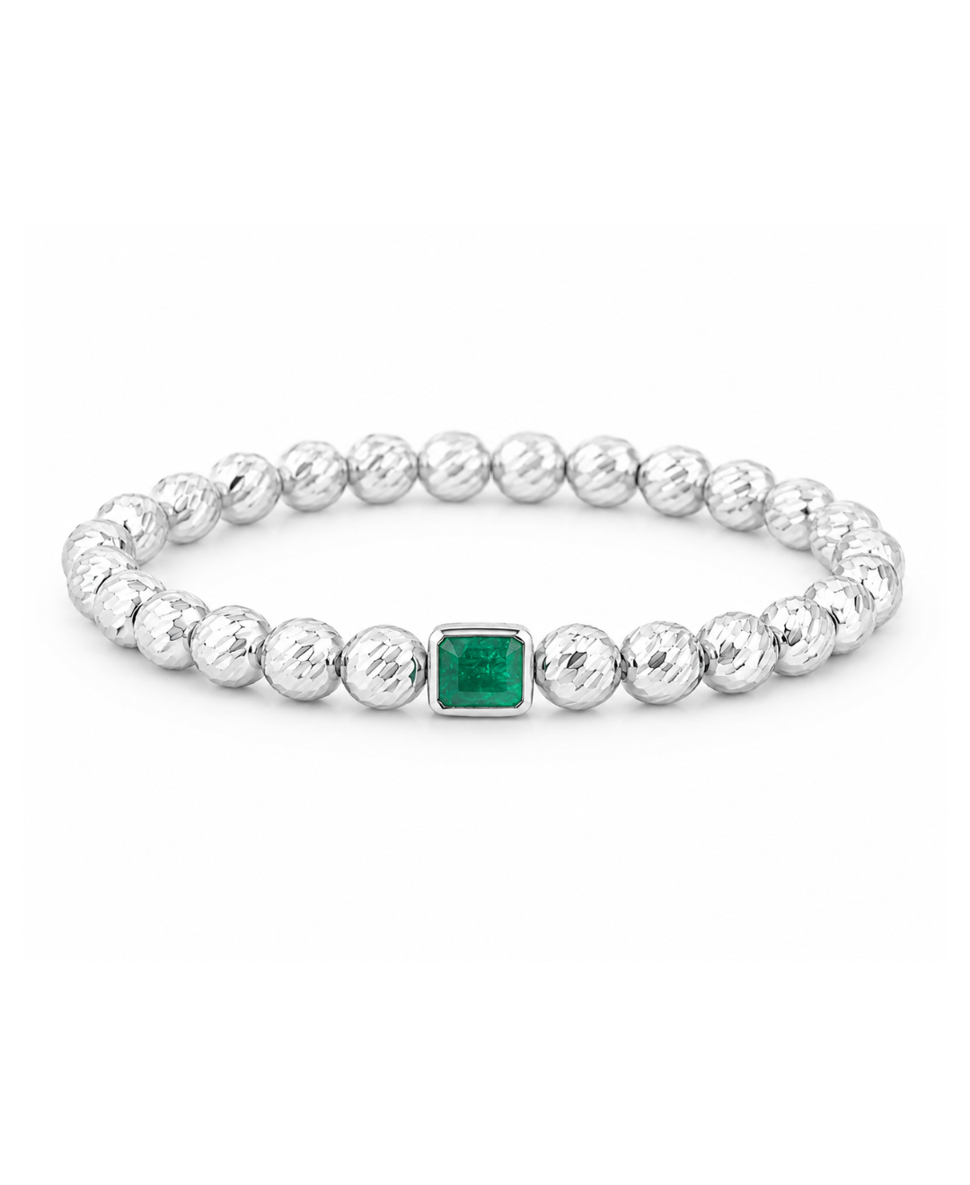 Pulsera esmeralda central