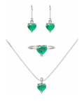 Set corazón real