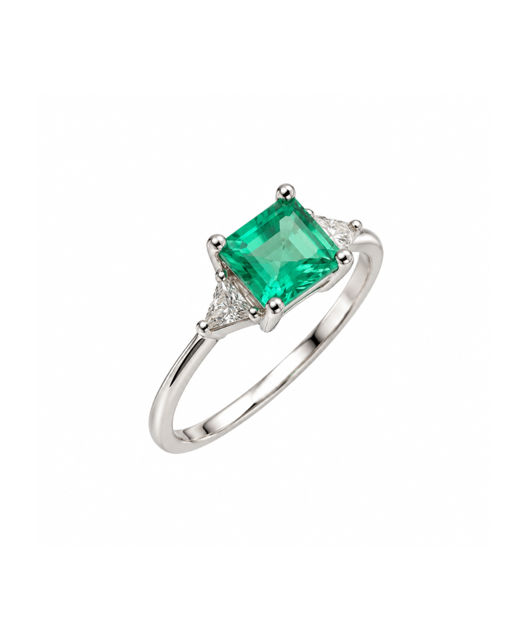 Anillo verde celeste