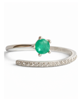 Ritual esmeralda anillo