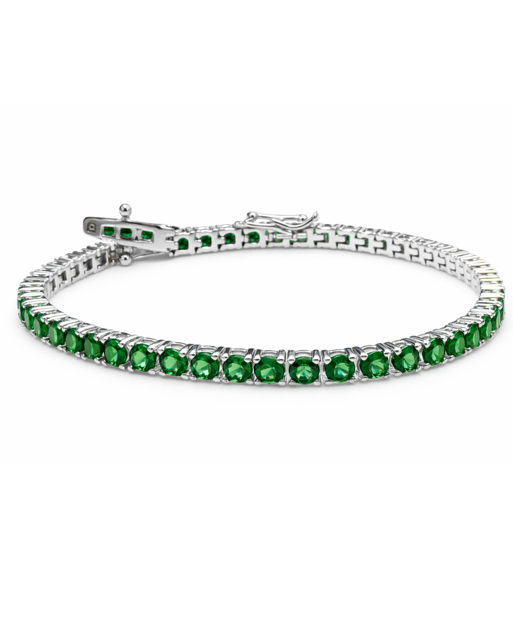 Pulsera tenis verde