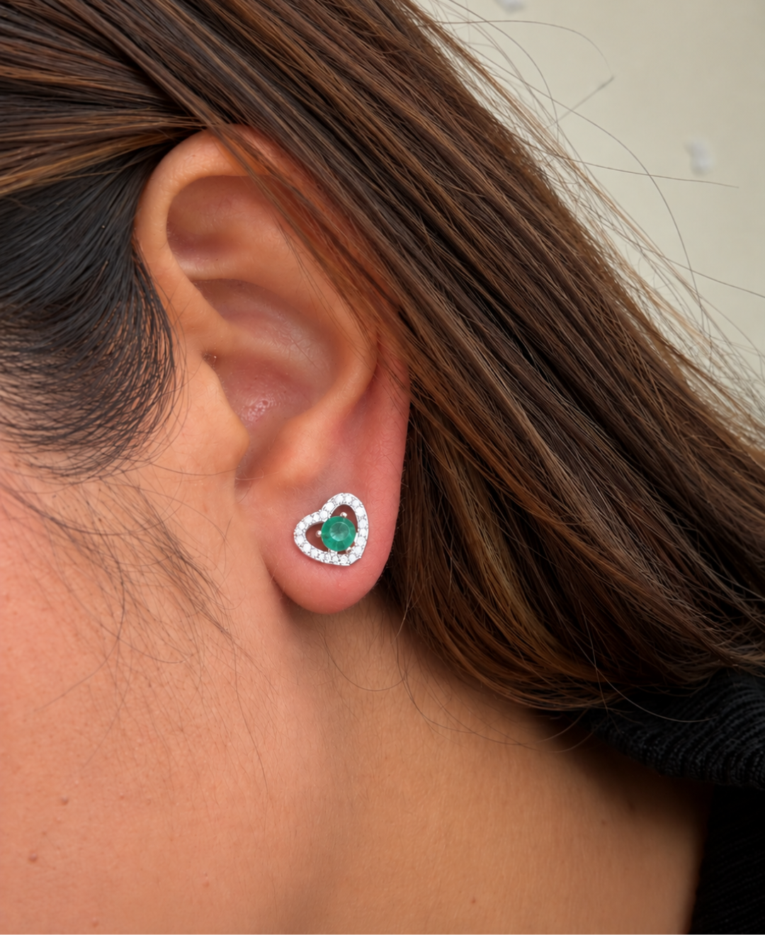 Aretes Corazón