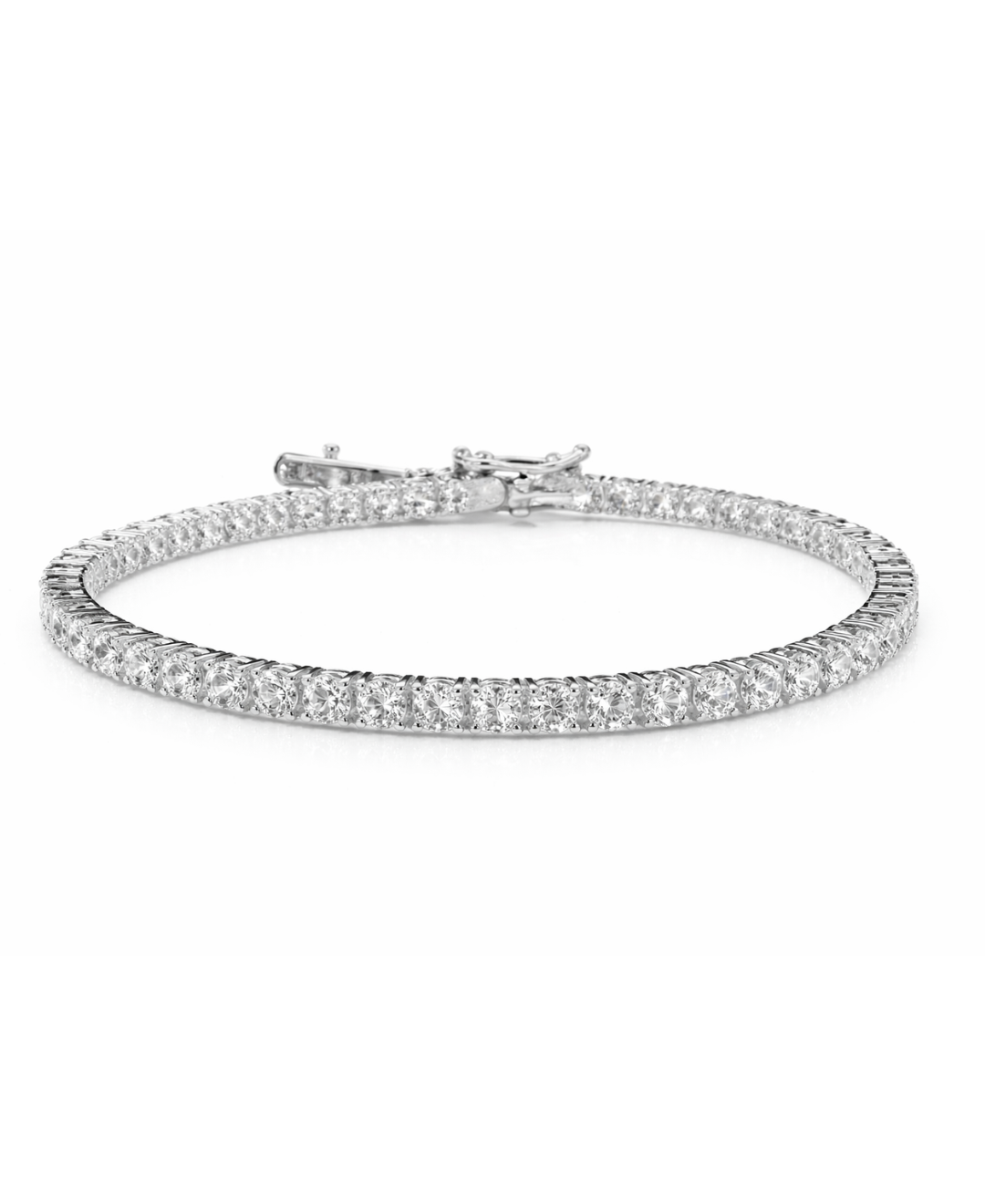 Pulsera tenis blanca