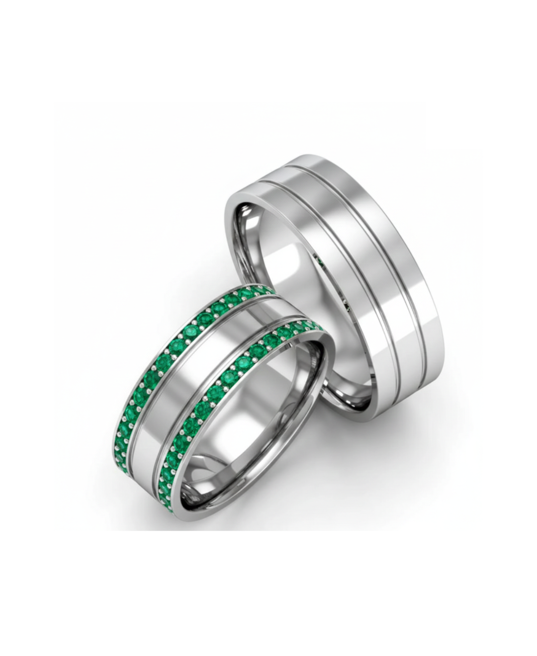 Argolla engastadas - Pacto de plata