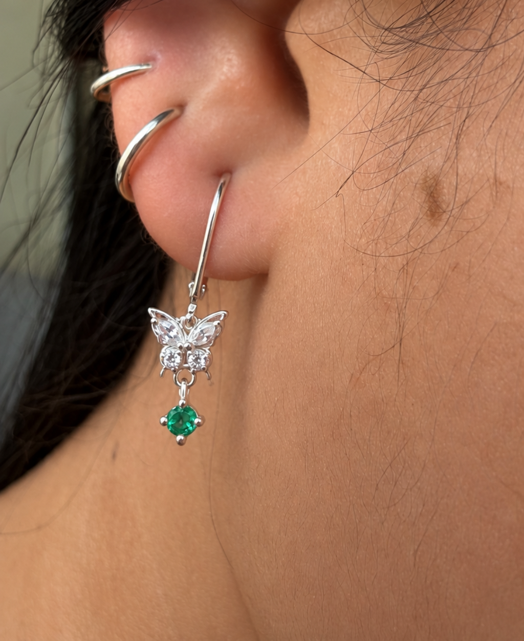 Mariposa verde