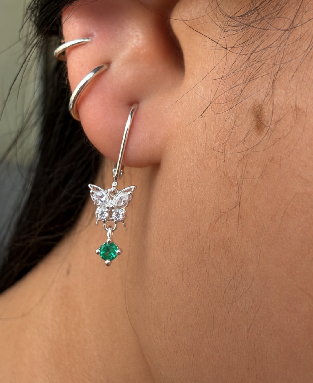 Mariposa verde