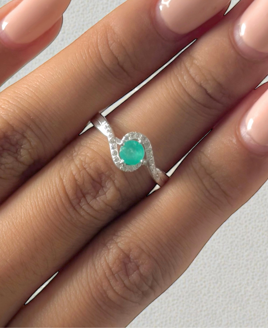 Jardín esmeralda anillo