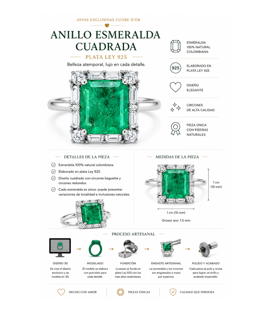 Luxury esmeralda
