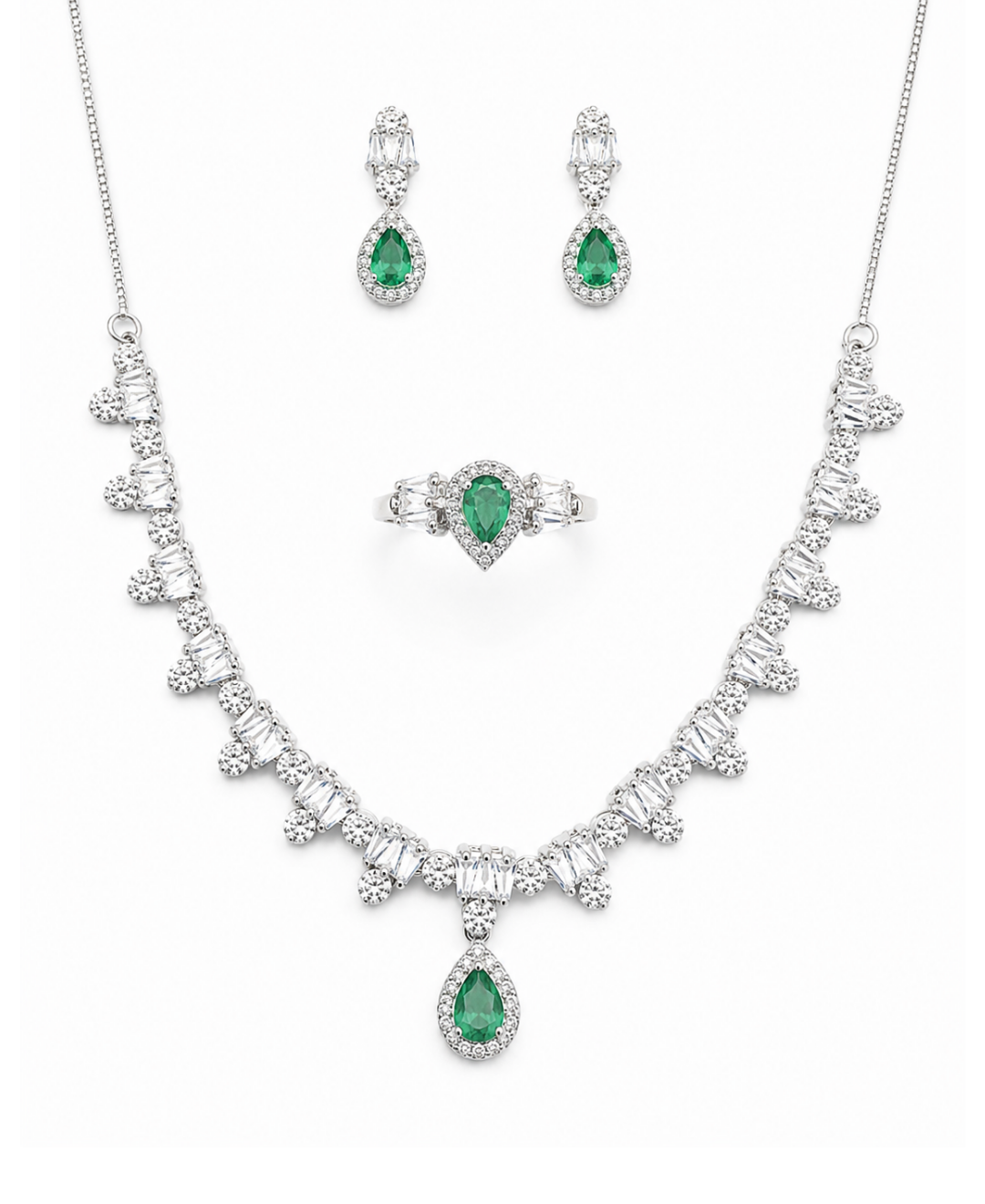 Set Gota Premium esmeralda