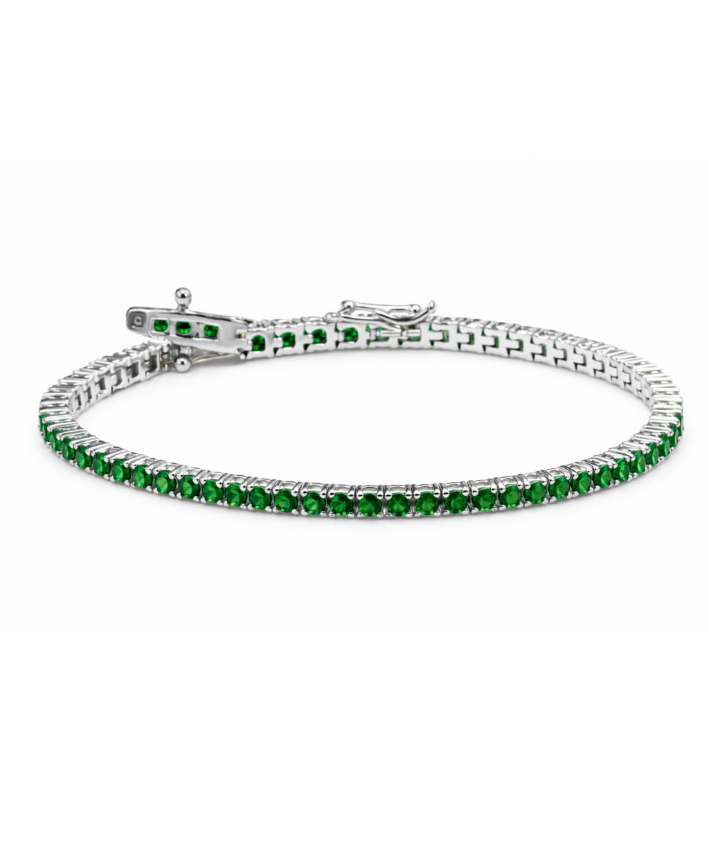 Pulsera tenis verde