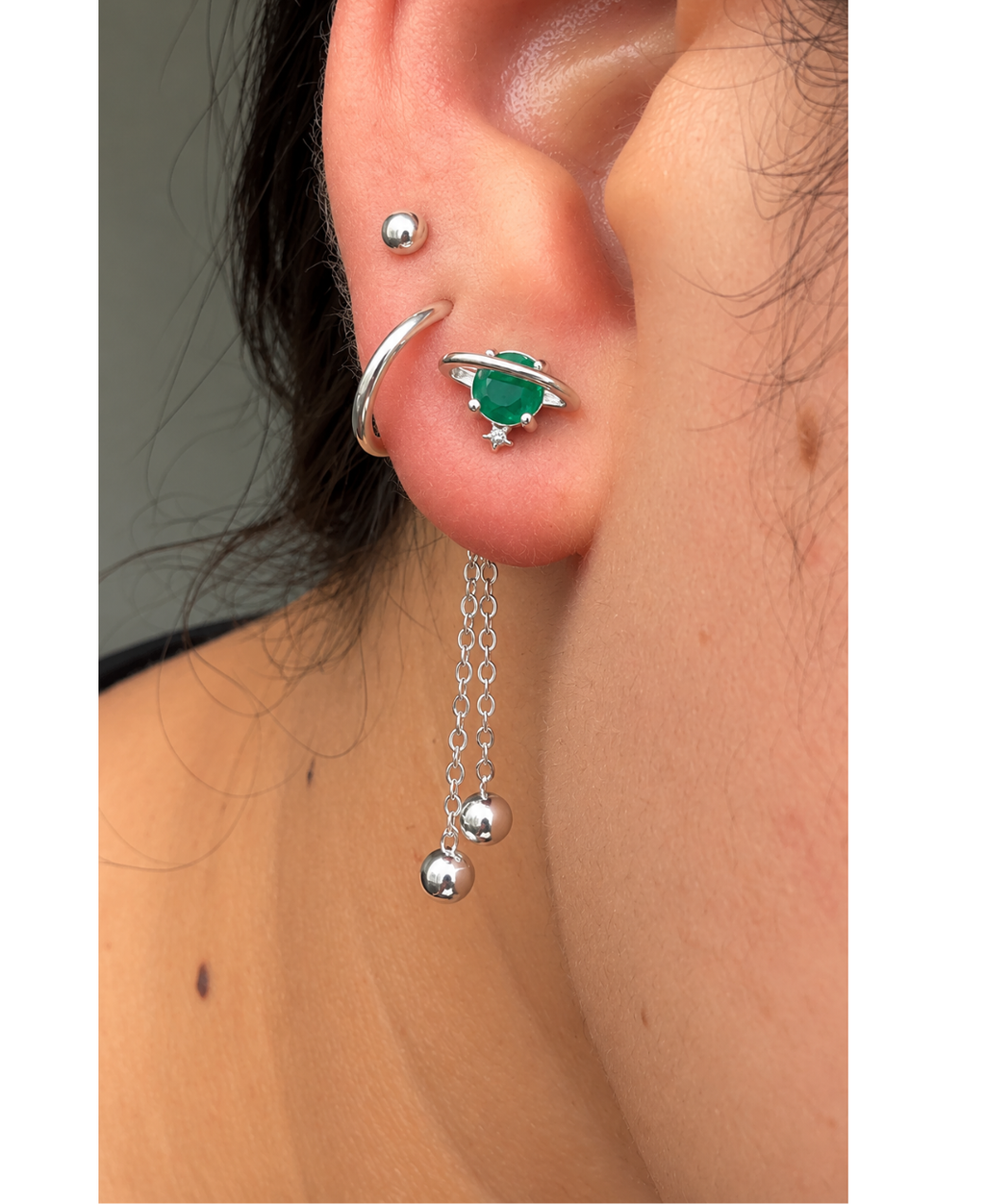Aretes Universo verde