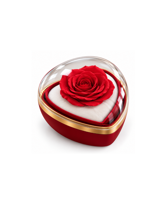 Cofre Rosa Corazón