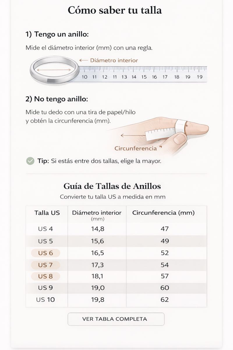 Susurro verde anillo