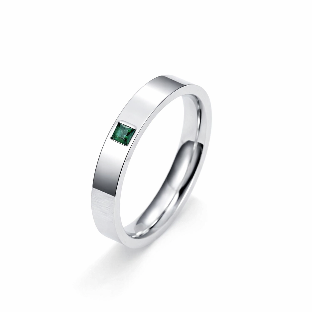 Esmeralda imperial anillo