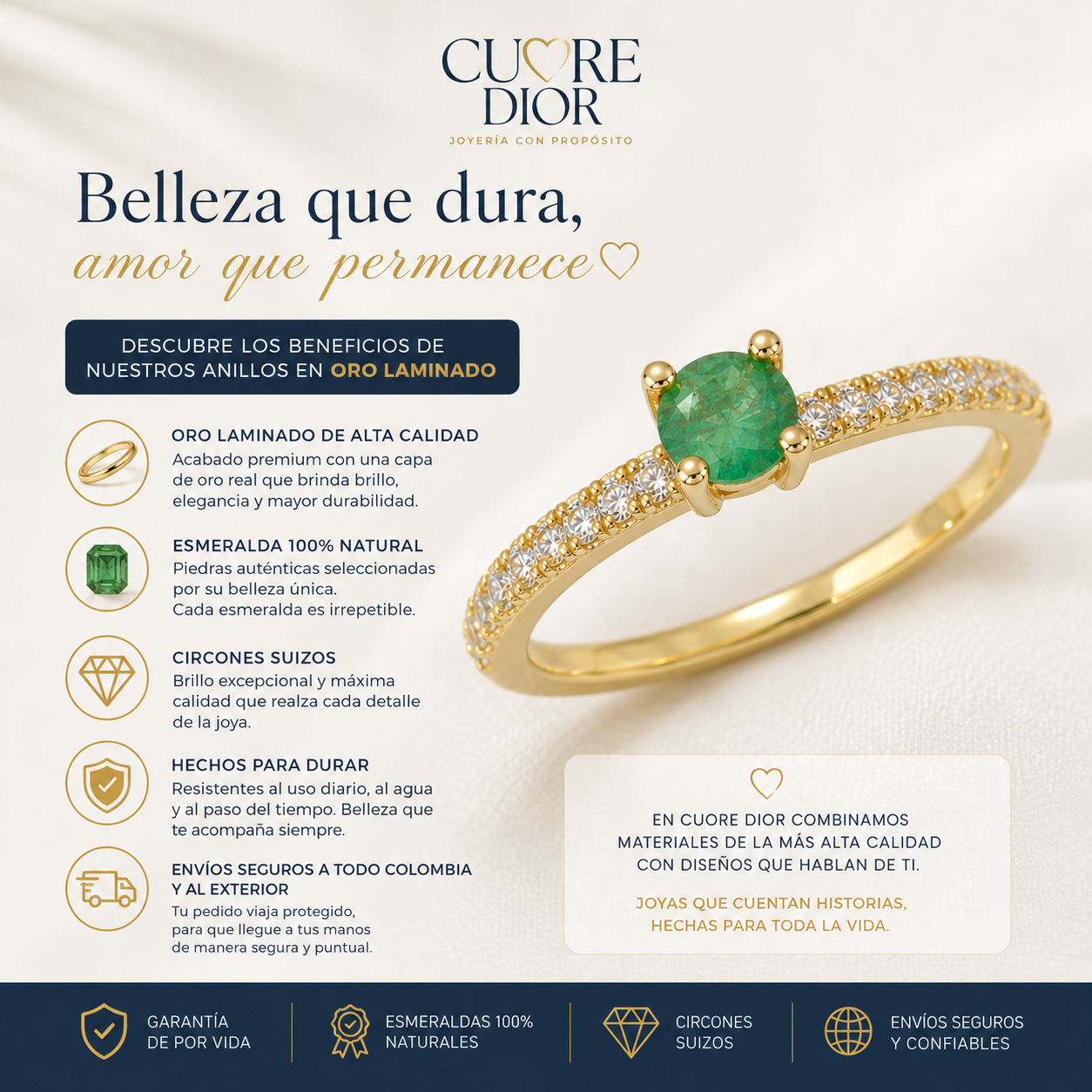 Dorado esmeralda