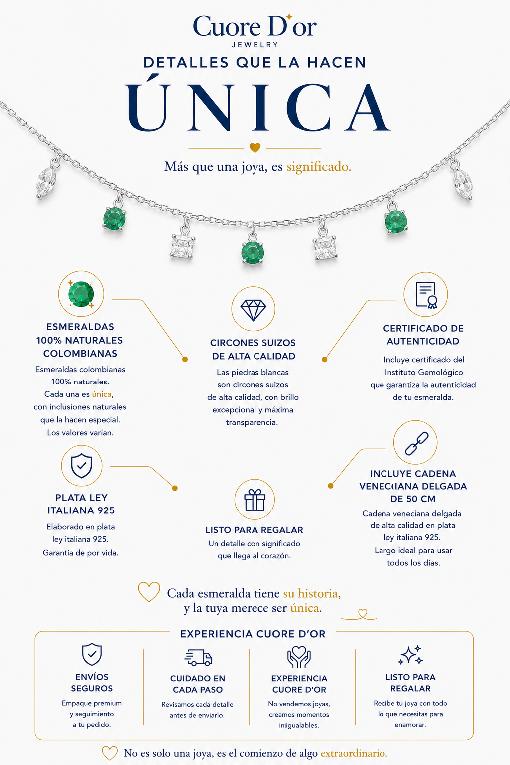Collar esmerald