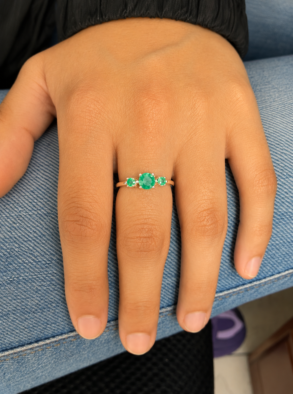 Verde Noble anillo