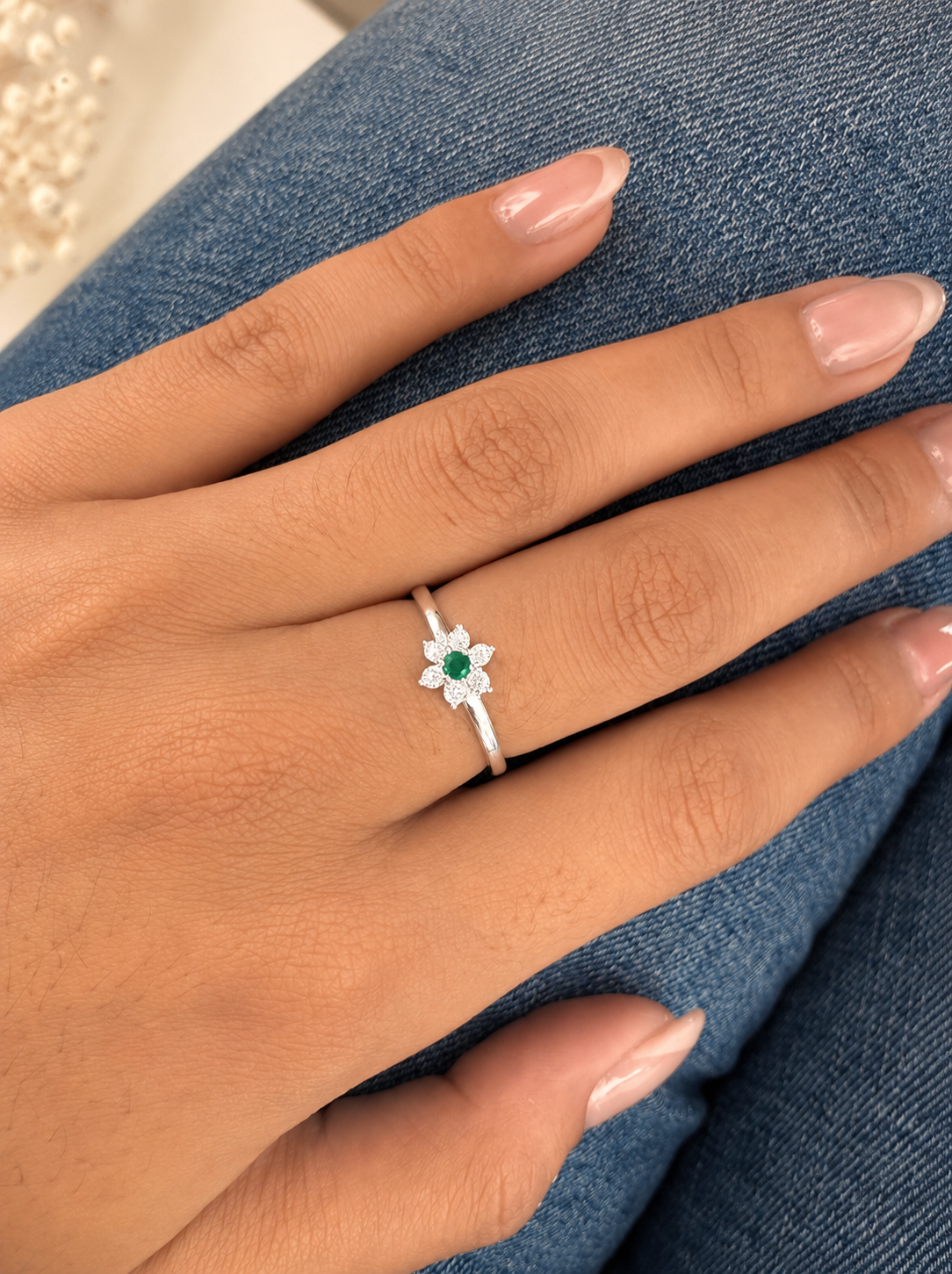 Flor verde