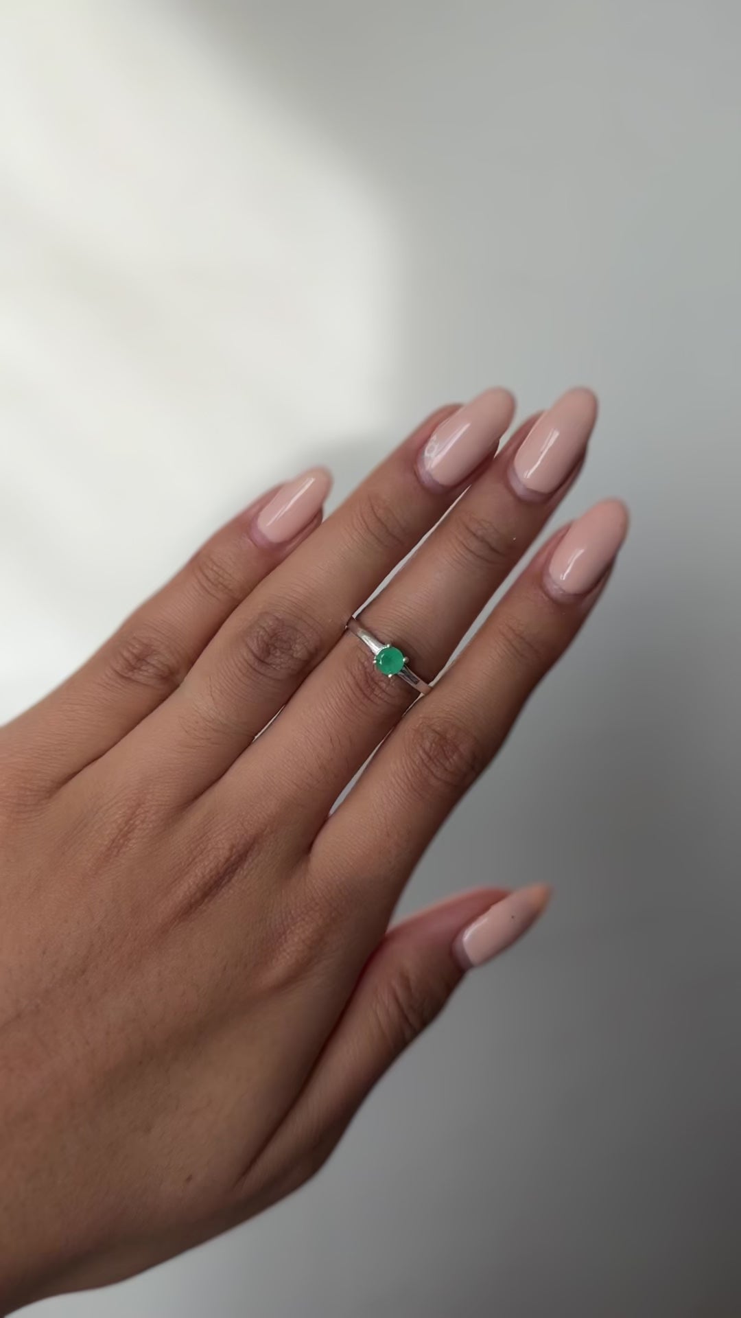 Clásico verde anillo